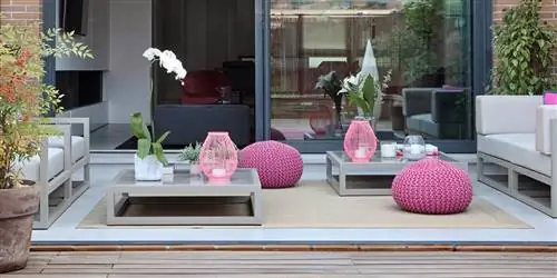 Дуплекс площадью 130 м², оформленный в розово-серых тонах