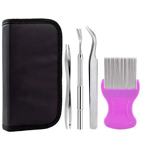 Расческа и пинцет для животных