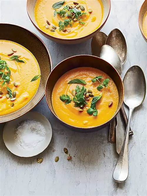 морковно-яблочный крем