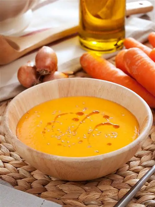 морковный крем