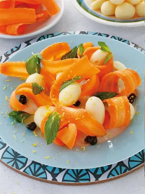 салат из моркови и картофеля