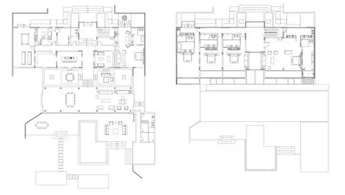 Хуан Карлос и планы дома на роскошной вилле в Абу-Даби на острове Нурай