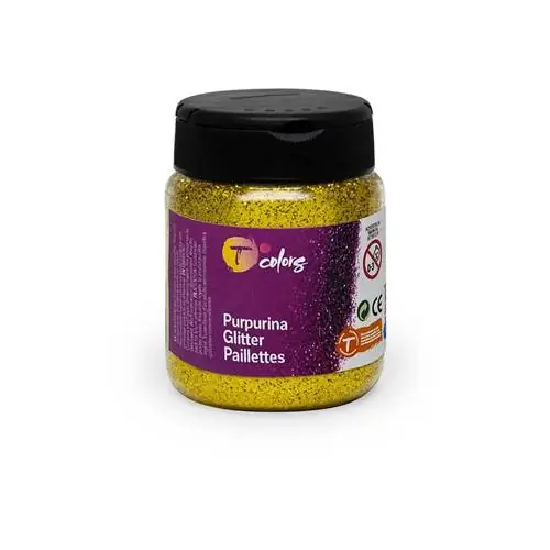 tcolors блестящая баночка 130мл золото