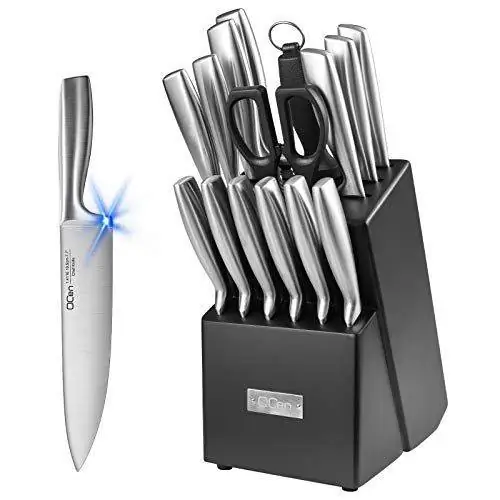 Набор профессиональных кухонных ножей, 16 предметов