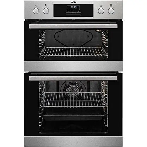 Многофункциональная двойная духовка из нержавеющей стали