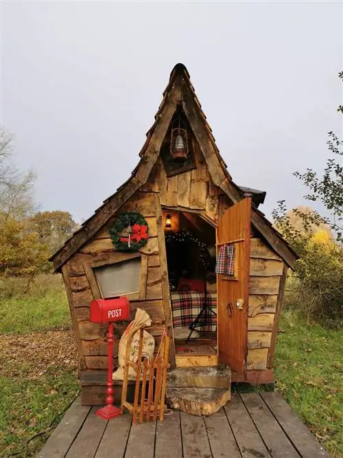 сказочный бревенчатый домик airbnb