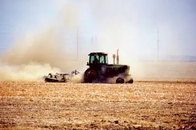 Техника дискования сельскохозяйственных тракторов