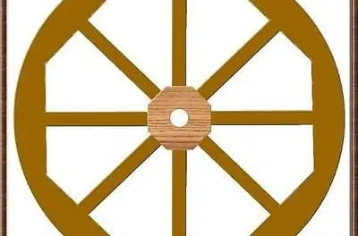 Как сделать деревянное колесо от повозки