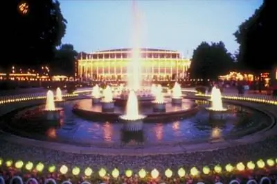 Как получить цветную воду для фонтанов