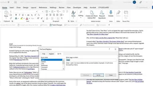 Как удалить страницу в Word