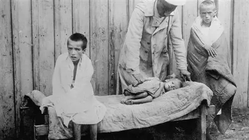 русские дети больные цингой