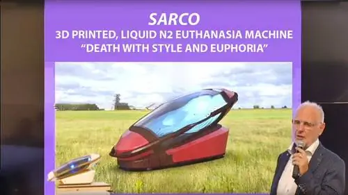 Кабина для самоубийц Sarco и доктор Филип Ничке