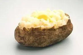 картофель с маслом