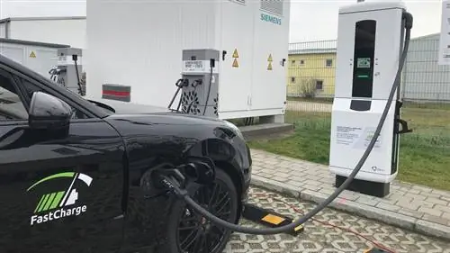 Станция FastCharge для электромобилей