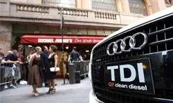 Чистый дизель Audi Q7 TDI на выставке на Центральном вокзале Нью-Йорка.
