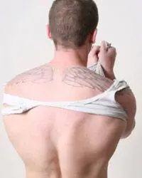 задние широчайшие расклешенные