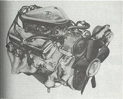 Двигатель Chevy 454-cid V-8