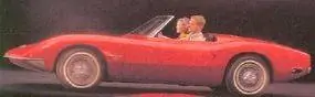 Родстер Chevolet Monza SS 1963 года, вид сбоку Родстер Chevolet Monza SS 1963 года, вид сбоку