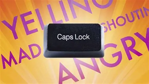 Нелепая история: SHOUTY CAPS - изобретение намного старше, чем вы думаете