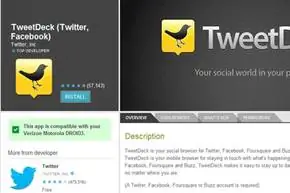 Приложение TweetDeck для Твиттера