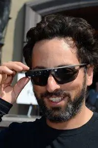 Сергей Брин с Project Glass Сергей Брин с Project Glass