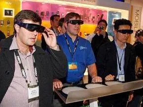 3D-телевизор на выставке CES 2009