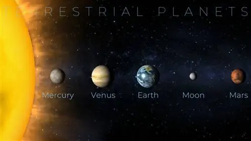 Планеты земной группы – скалистые планеты Солнечной системы