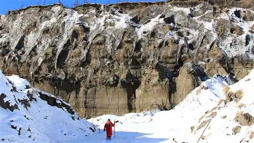 кратер батагайка