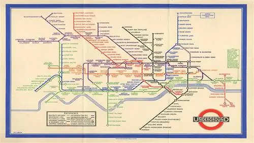 Почему карта лондонского метро 1933 года до сих пор считается гениальным дизайнером