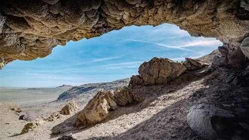 Скрытая пещера в Неваде Скрытая пещера в Неваде