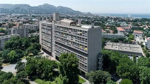 Unité d'Habitation в Марселе Unité d'Habitation в Марселе