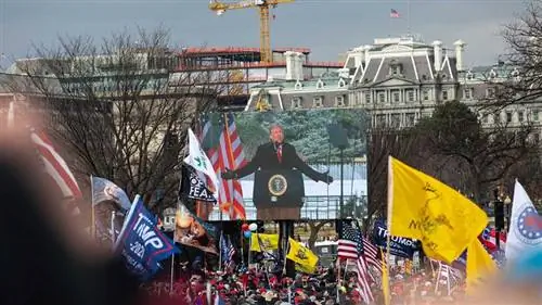 Митинг Трампа 20 января 2021 г.