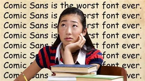 Широко ненавидимый Comic Sans может стать спасением для людей с дислексией