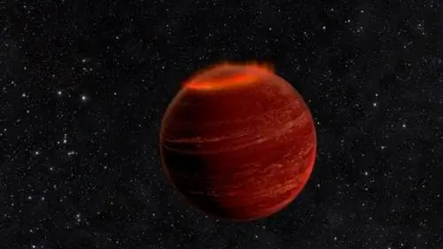 Коричневый карлик показывает свое полярное сияние