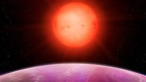 Восход солнца на планете NGTS-1b