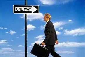 деловой чувак нарушает правила