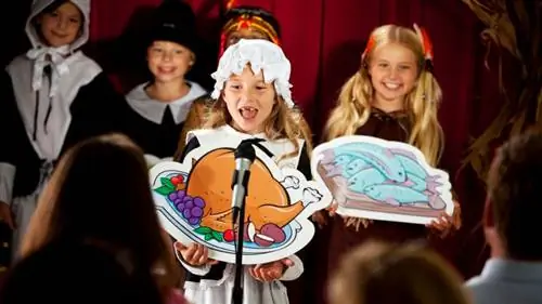 Детский конкурс благодарения