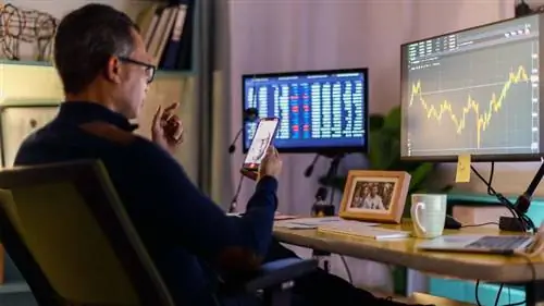 график фондового рынка