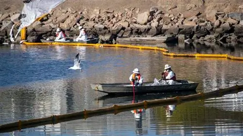 разлив нефти