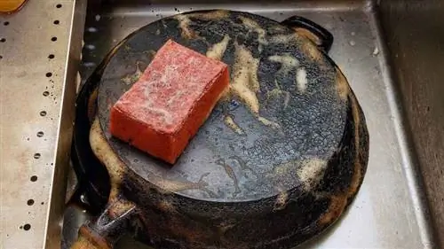 чистка чугуна