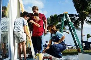 покраска двери во флориде