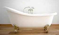Как почистить старую фарфоровую ванну