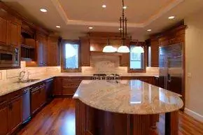 деревянная кухня