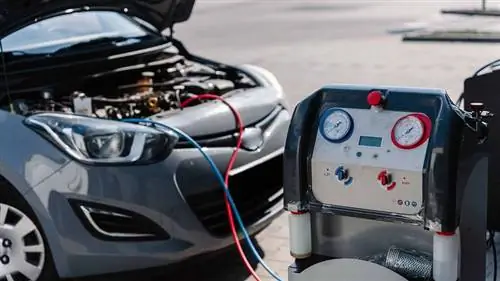 автомобильный кондиционер фреон