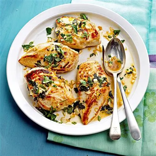 Куриные грудки с травами Куриные грудки с травами