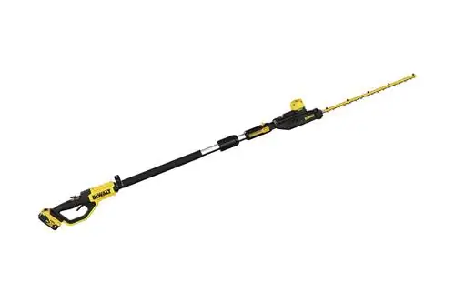 Комплект триммера для живой изгороди DEWALT 20V MAX, беспроводной, (1) аккумулятор FLEXVOLT, зарядное устройство & Аксессуары (DCPH820M1)
