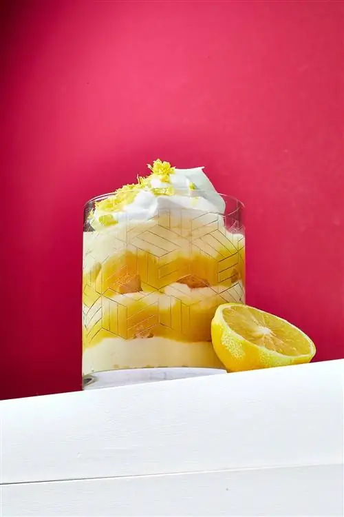 Лимонный тирамису