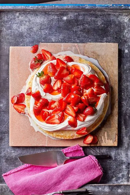 Клубничное печенье Tres Leches