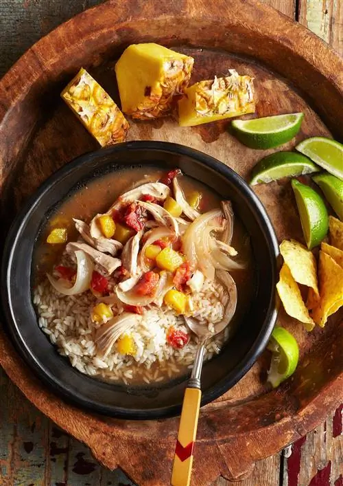 Манго-курица Тинга