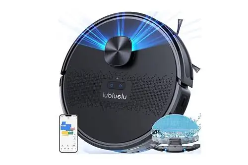 Amazon Prime Day Lubluelu Робот-пылесос и швабра Combo 3000Pa, робот-пылесос 3 в 1